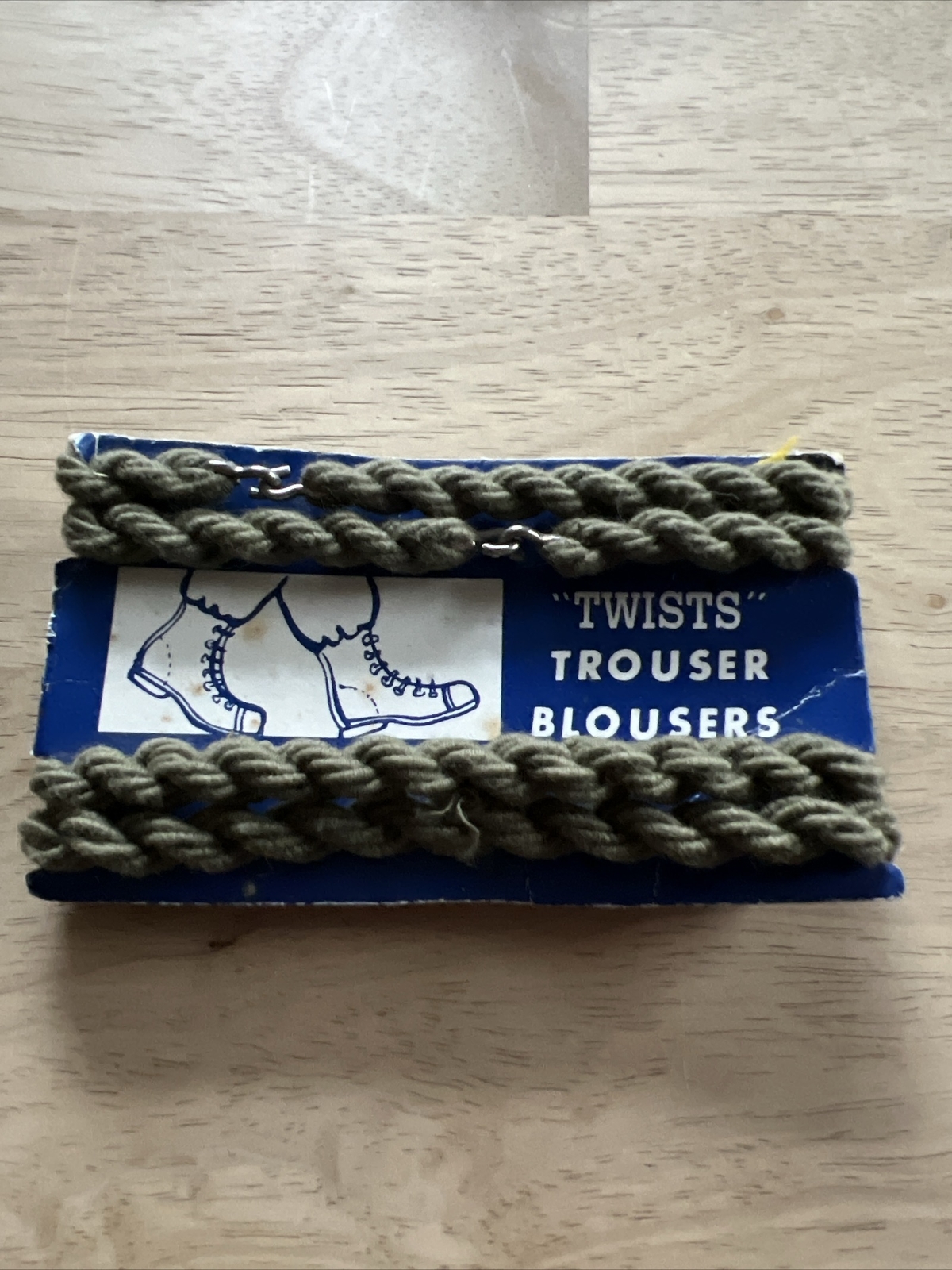 GENUINE U.S. BOOT BANDS: TROUSER BLOUSERS - GREEN Set If 4