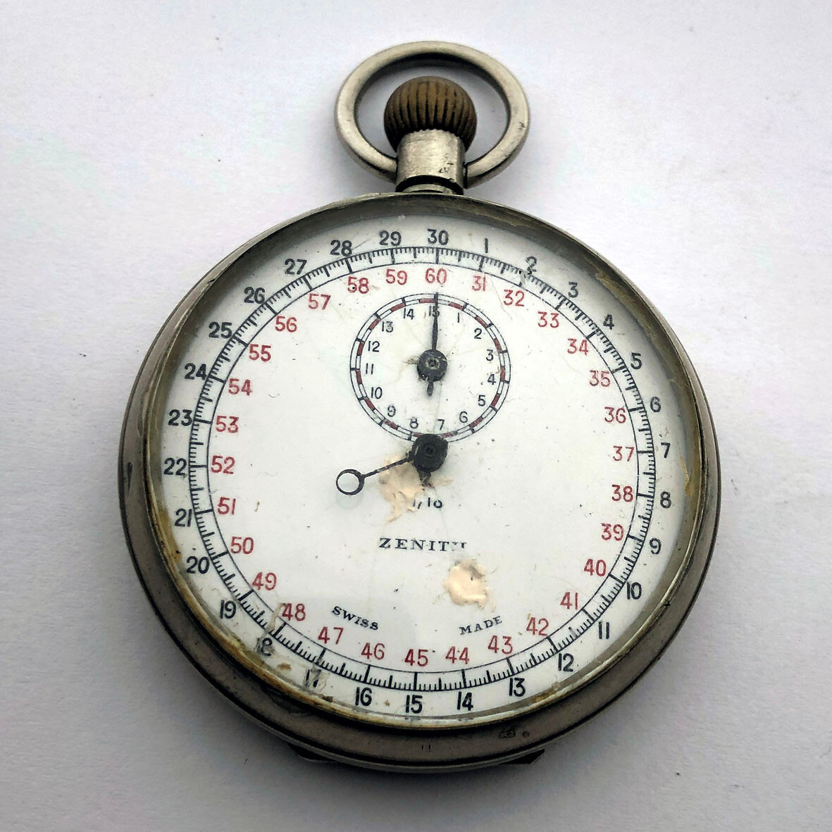 Rare For Part Stop Watch Zenith Repair Not Work Stopwatch