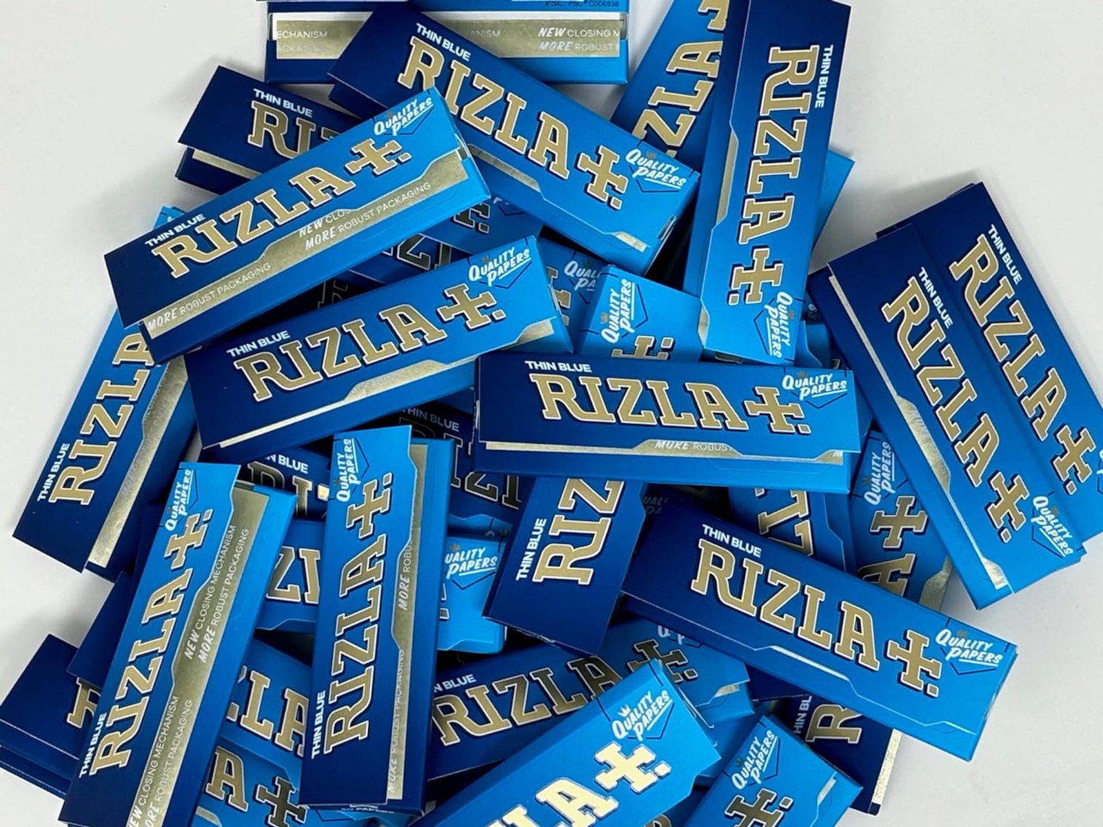 Rizla Blue Regular Cigarette Rolling Papers - 10 Packets