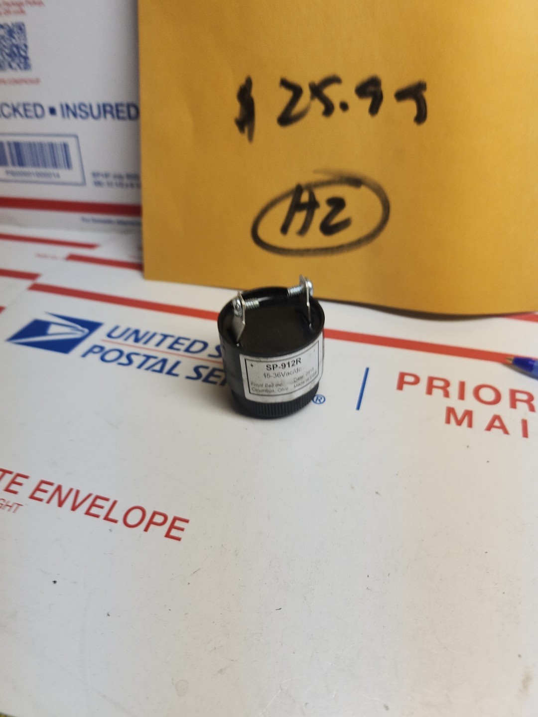 FLOYD BELL Pressure Switch SP-912R NEW , H2