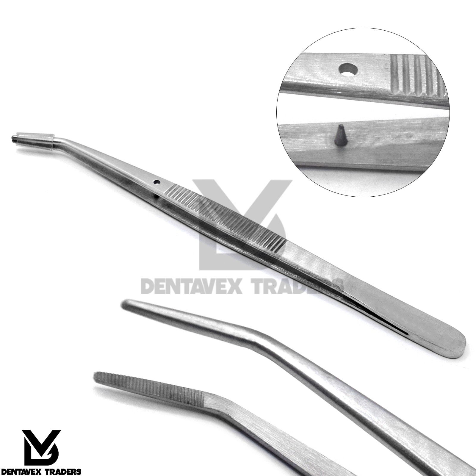 "5X Surgical Cotton Dressing Forceps London College Tweezers Ortho Dental Set"