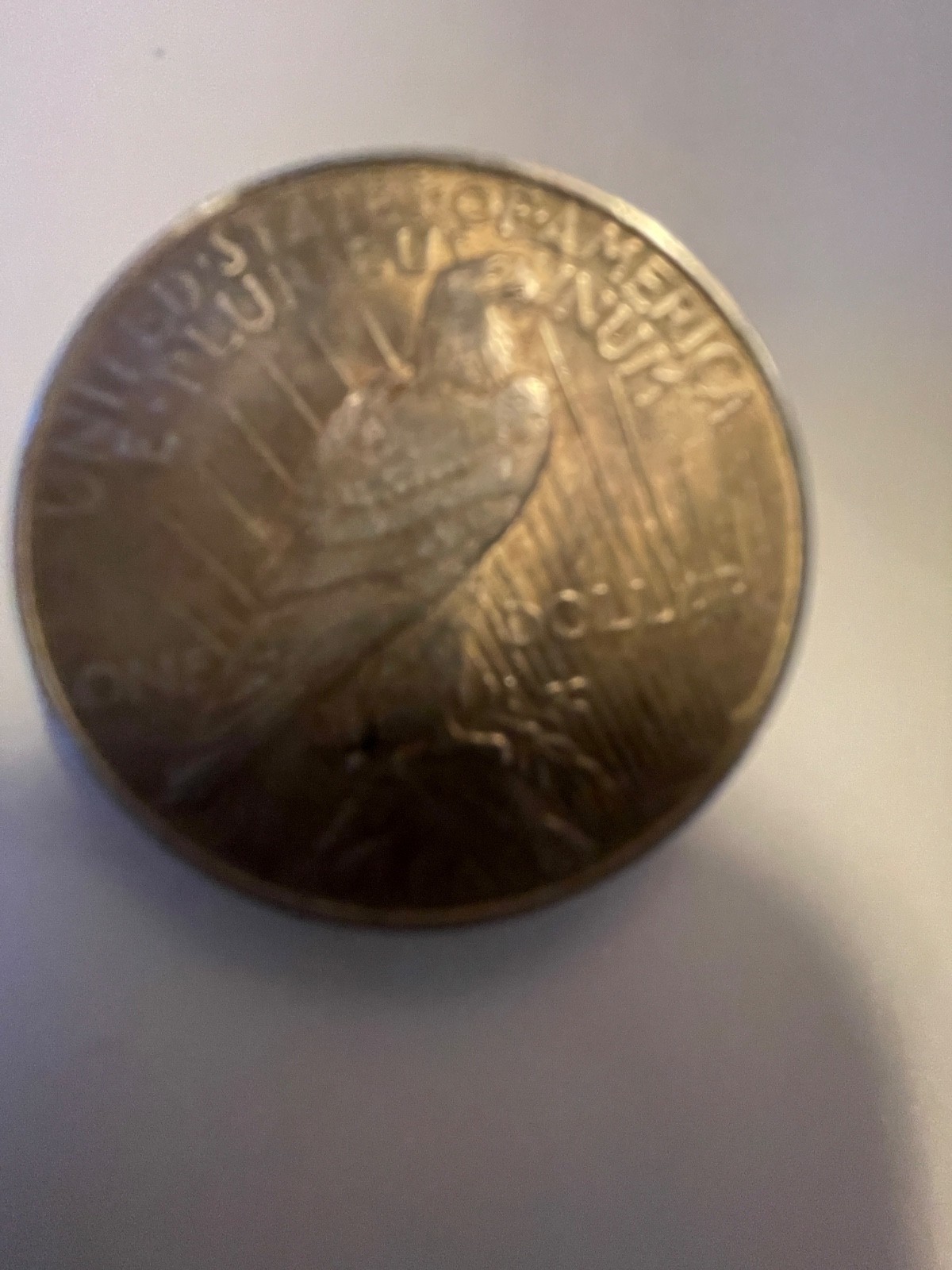 rare 1922 peace dollar with IN GOD WE TRVST