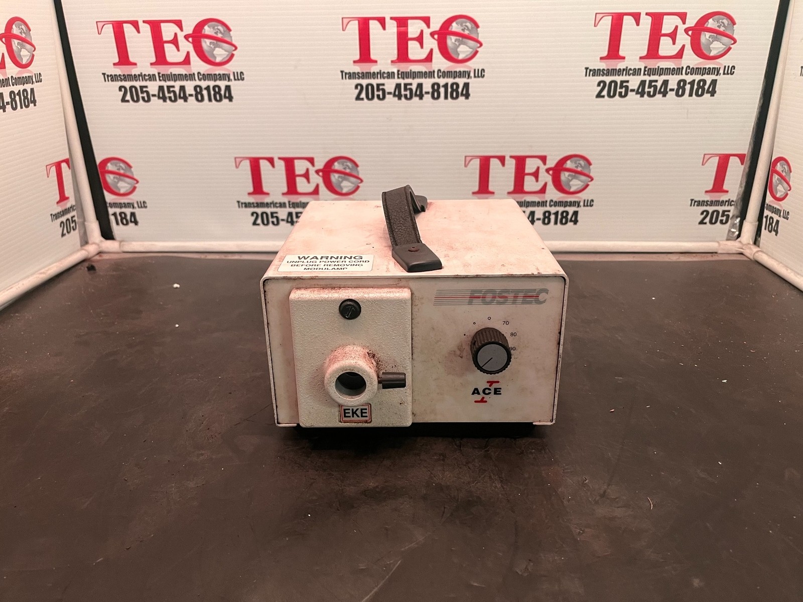 Fostec EKE DCR II LR92240 20750.2 Fiber Optic Light Source