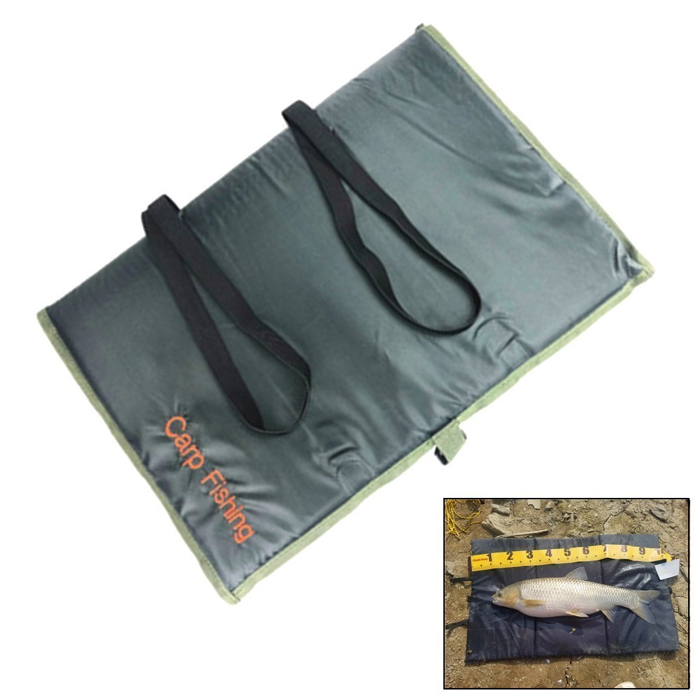 Compact Fishes Care Pad Protecting Fishes Out of Water Easy to Carry and Clean