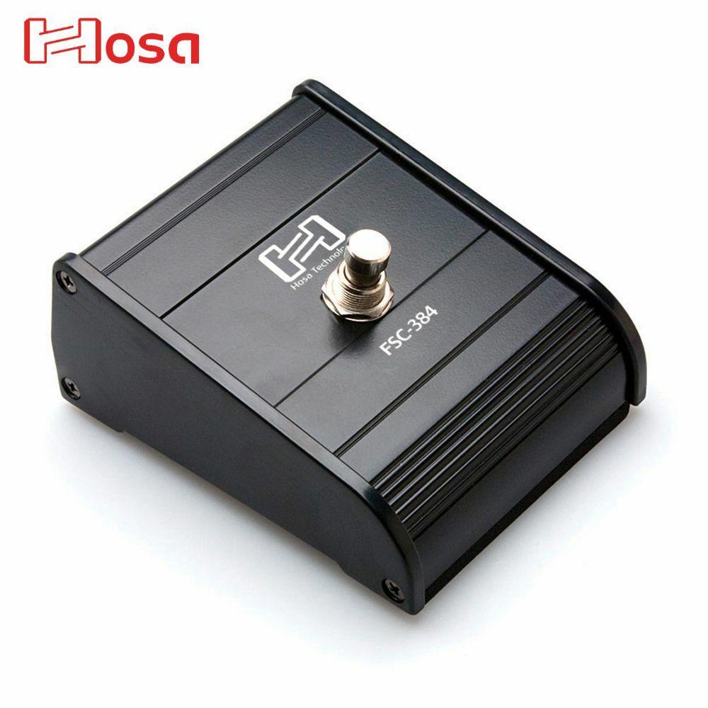 Hosa Technology FSC-384 Guitar-Style Single-Latching Footswitch Pedal