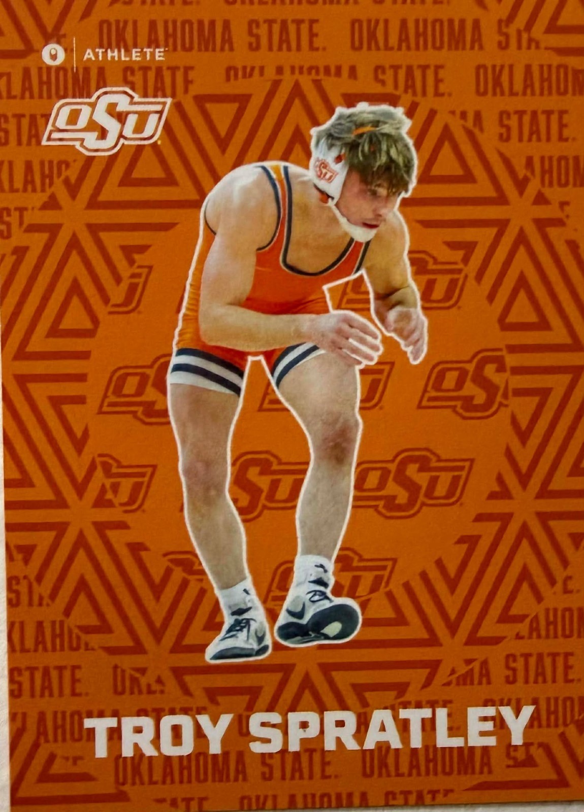 2024-25 OKLAHOMA STATE UNIVERSITY WRESTLING ONIT ATHLETE TRADING CARDS