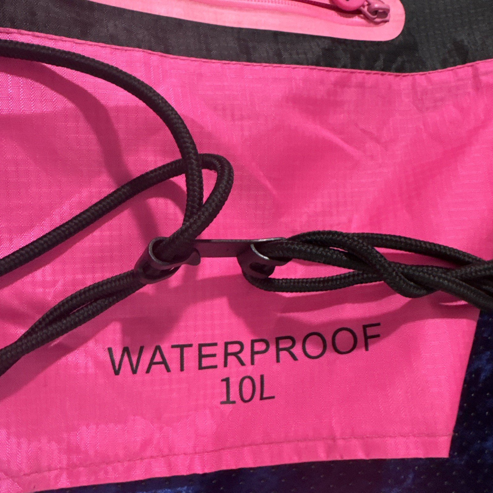 Gecko Brands Waterproof 10L Pink Backpack Dry Bag