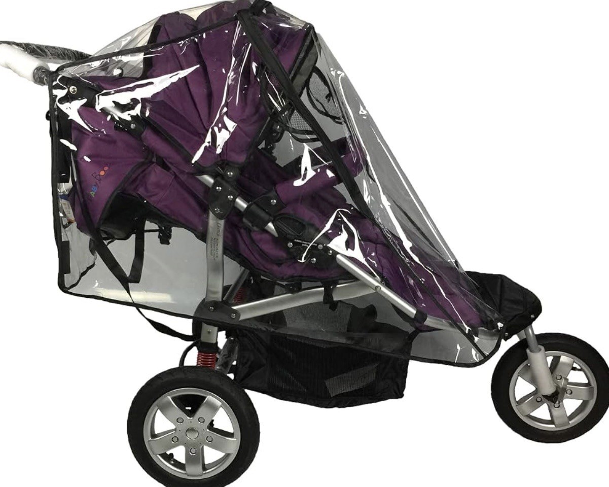 Rain Cover for Double Stroller