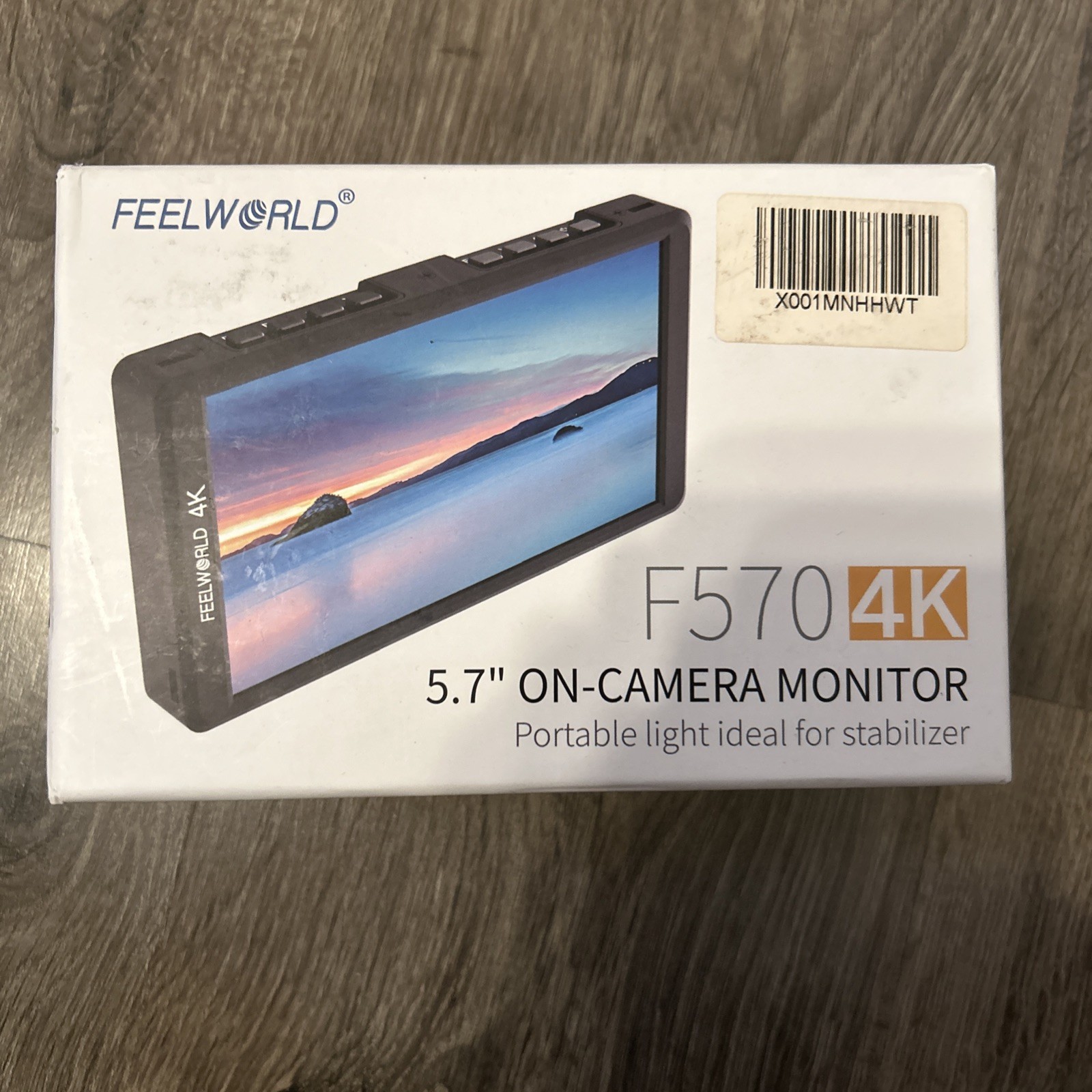 BRAND NEW  FEELWORLD F570 5.7”inch 4K On Camera Monitor for DSLR