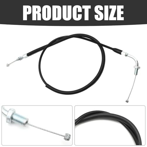 2 Pcs 17920-MEG-000 Push Pull Throttle Cable, Replacement for Honda Shadow