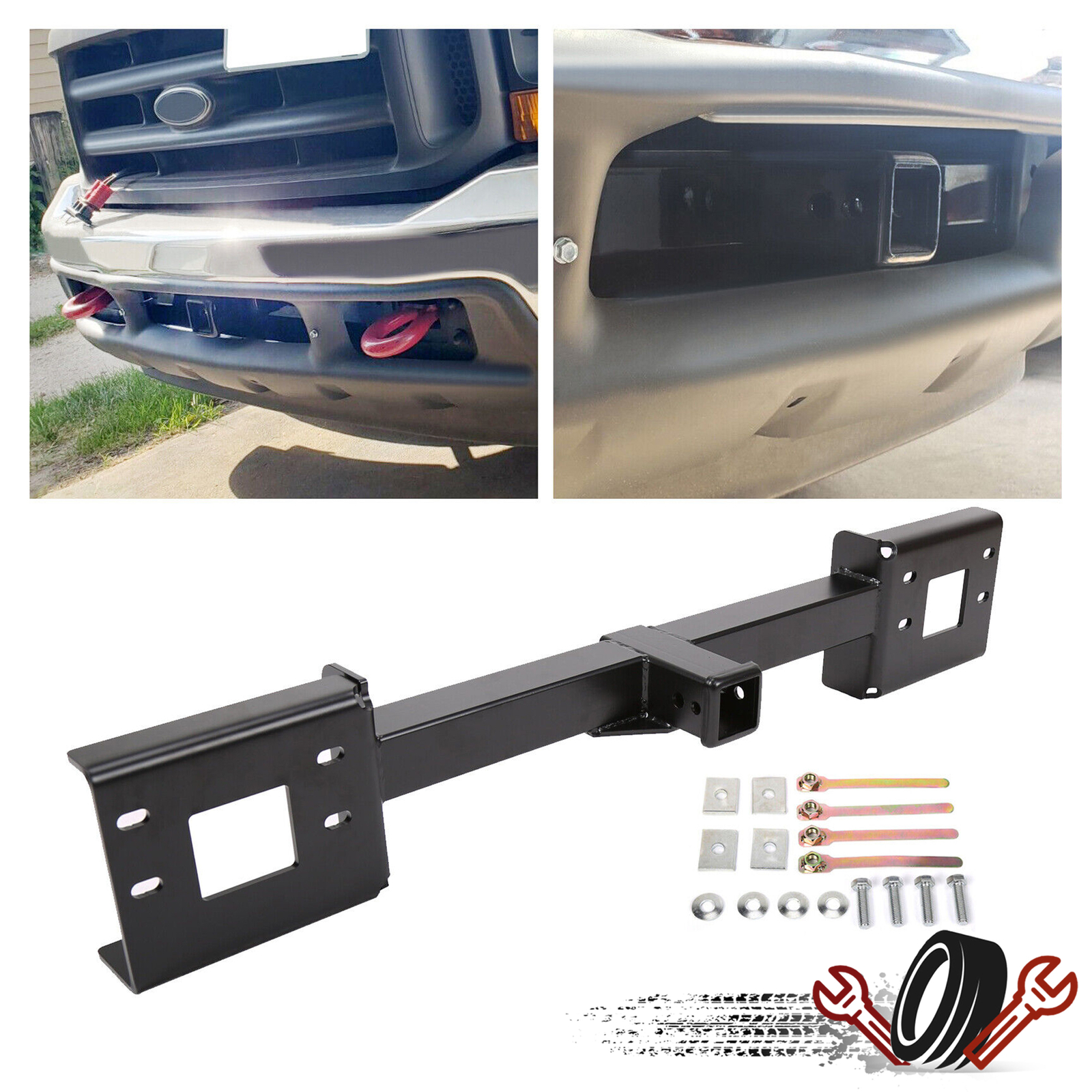 For Ford Excursion F-250/350/450/550 Super Duty 99-07 Front Mount Trailer Hitch