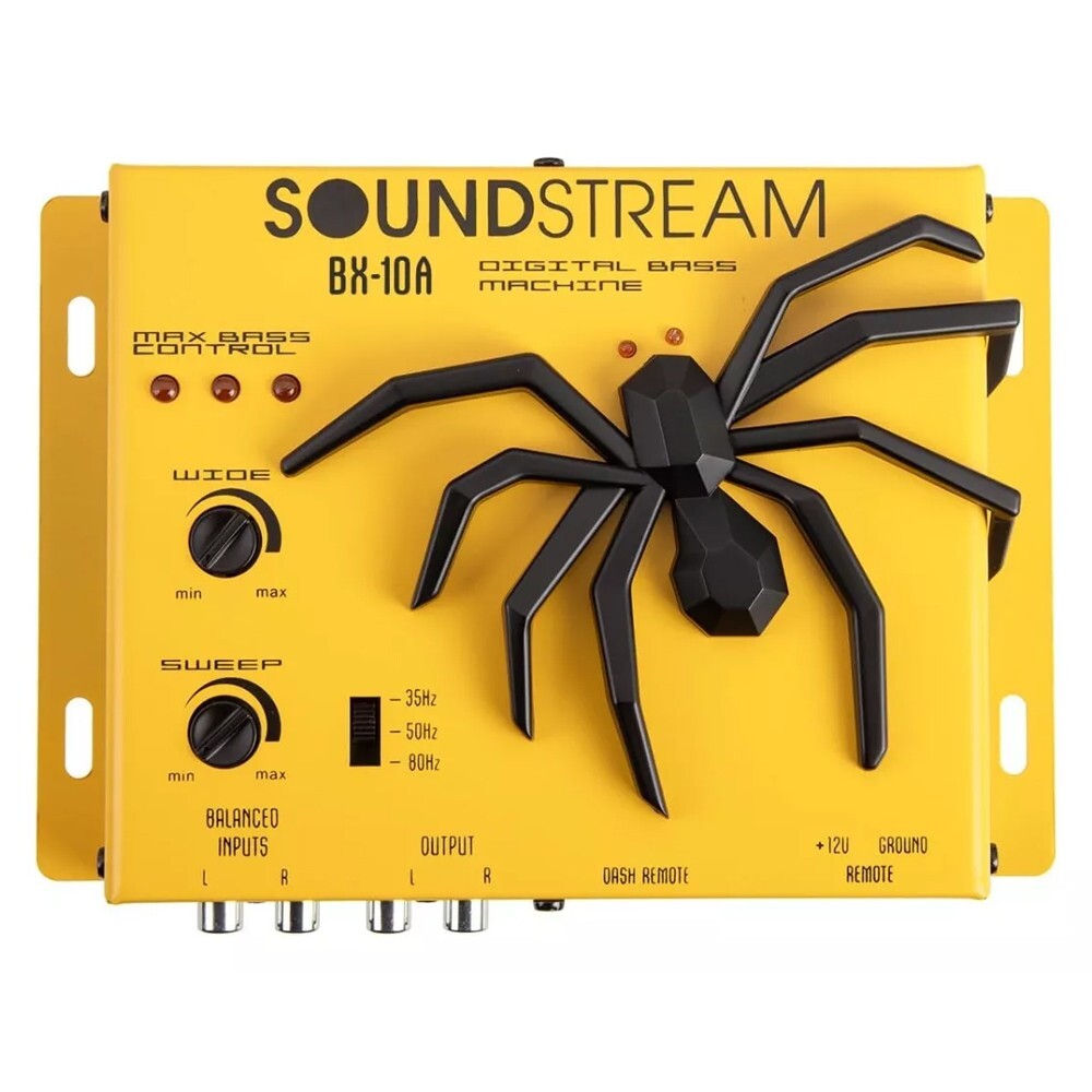 Soundstream BX-10 Digital Bass Reconstruction Processor Equalizer - Yellow