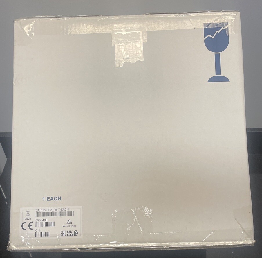 Crestron Saros PD8T-W-T Saros 8” 2-Way Pendant Speaker Textured Single White F19