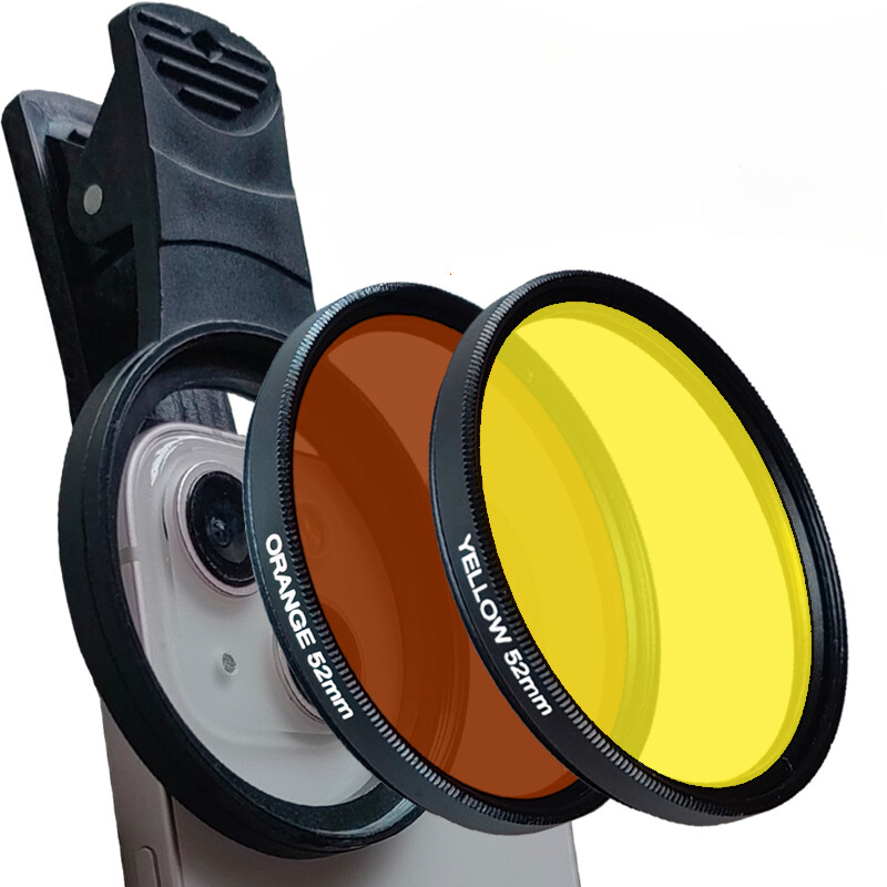 Filter for mobile phone lenses photographing seawater fish tanks coral tanks