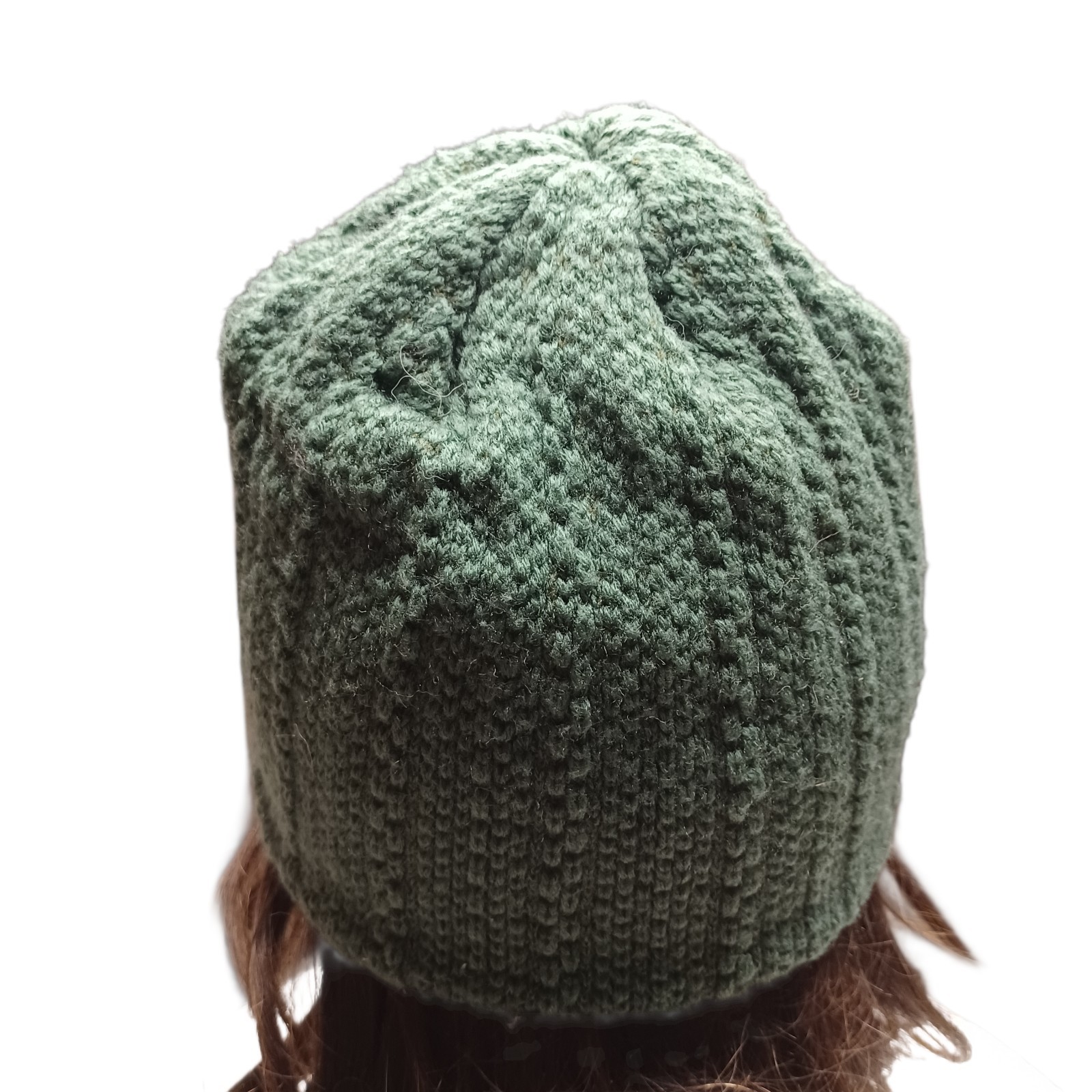 Green Knit Beanie Winter Hat Ski Snowboard Unisex Adult One Size Fits Most