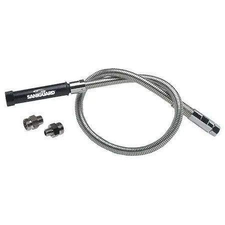 Encore Plumbing Kl50-Y004-44U Pre-Rinse Hose W/Grip, Ss, 3/4"-14