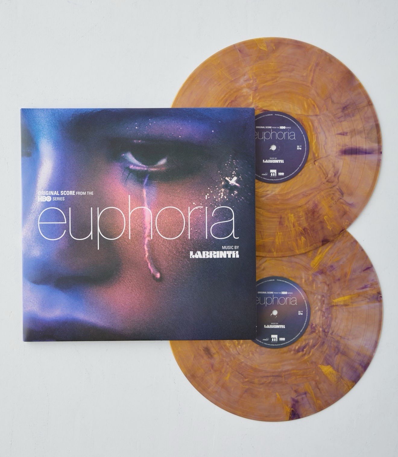 Labrinth - Euphoria (Soundtrack) 2LP GOLD MARBLE UO EXCLUSIVE VINYL LP New Seal