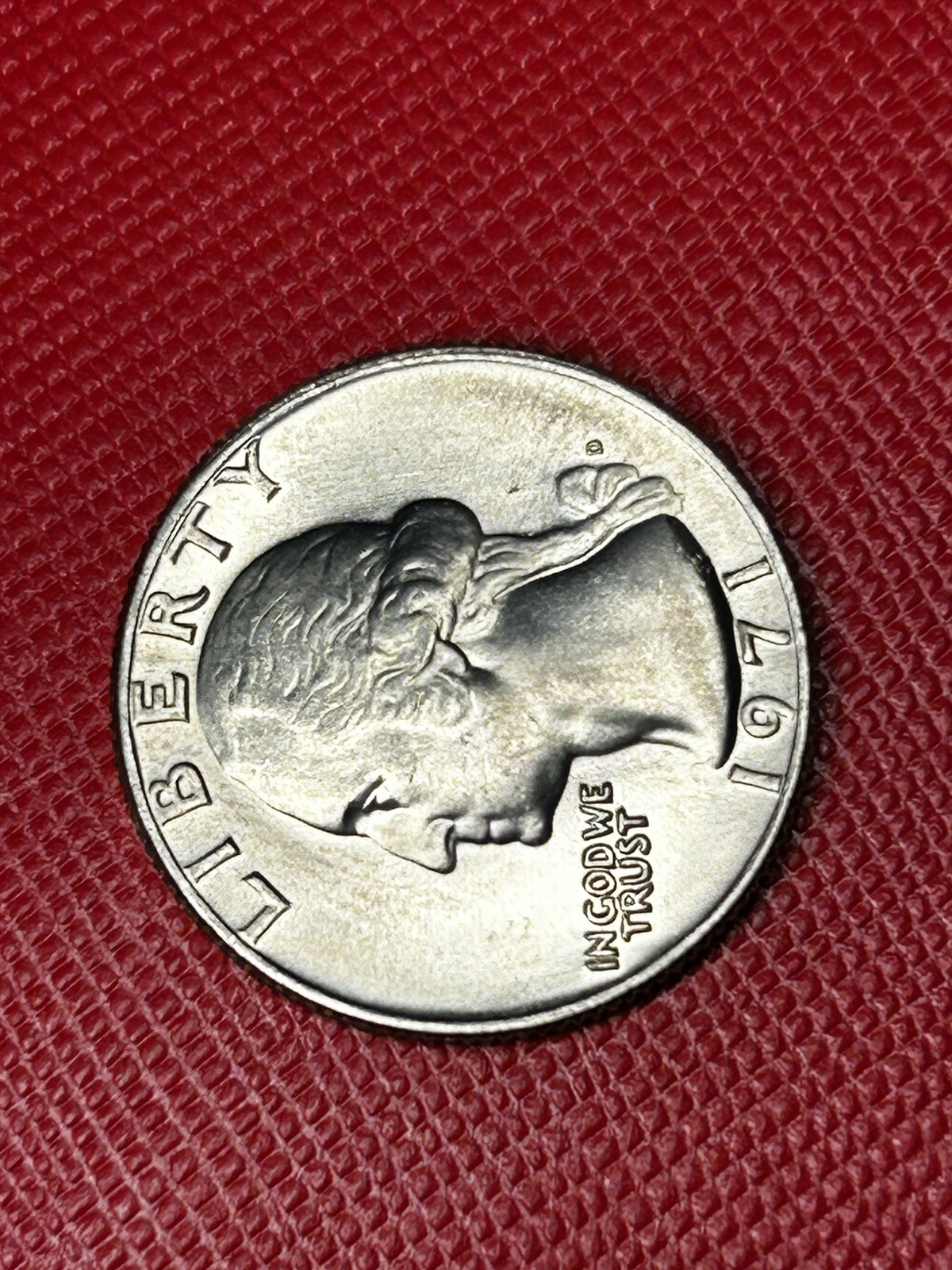 1971 D Washington Quarter Perfect Example Prooflike Brilliant Uncirculated #A233