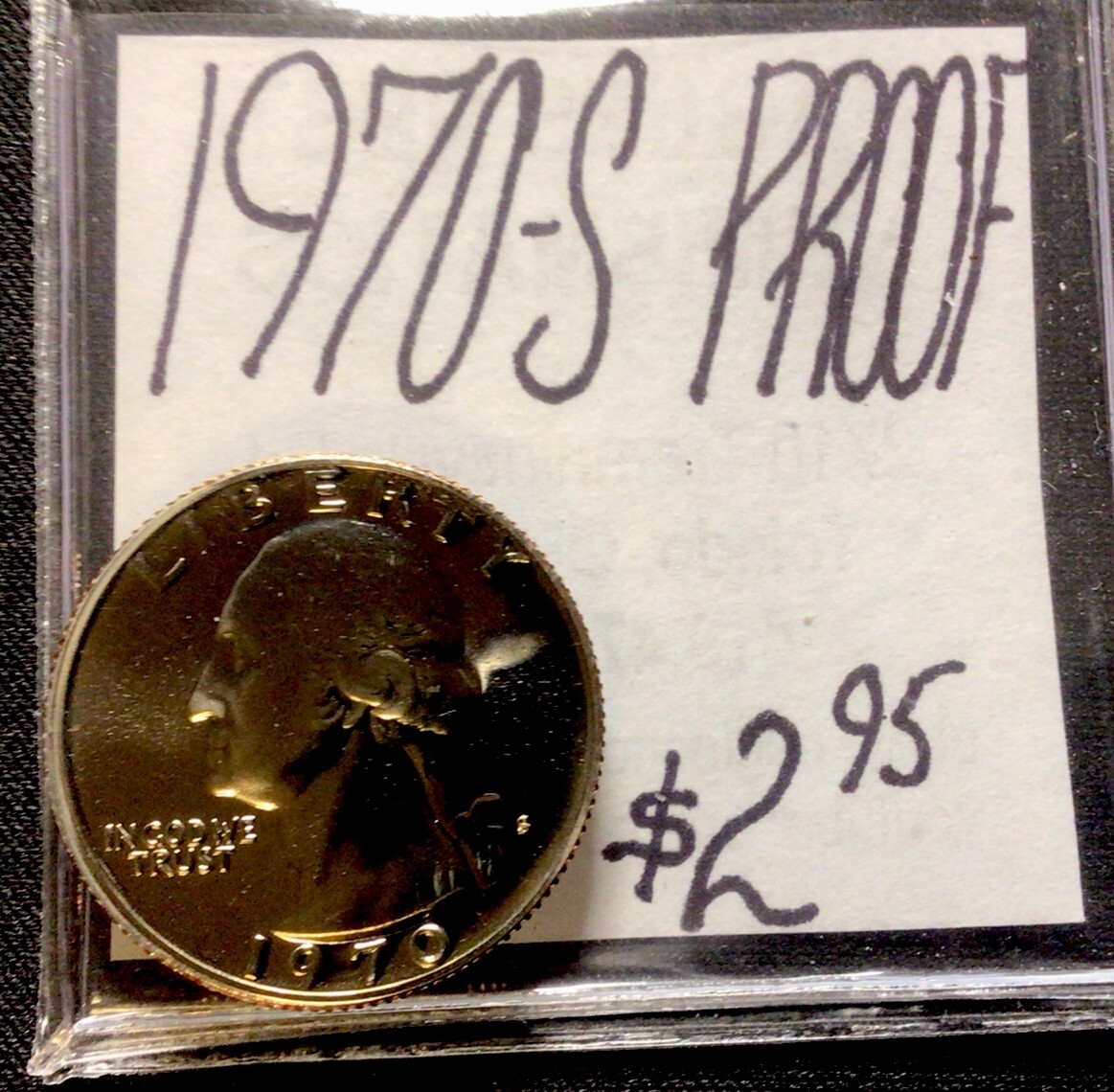 1970 S Washington Quarter Proof! ENN Coins