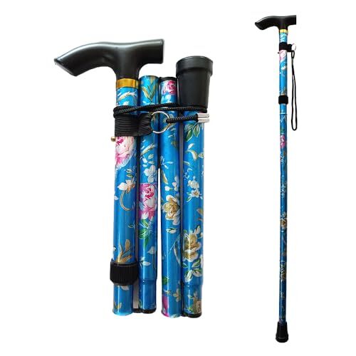 Bastones plegables para personas mayores, hombres y mujeres