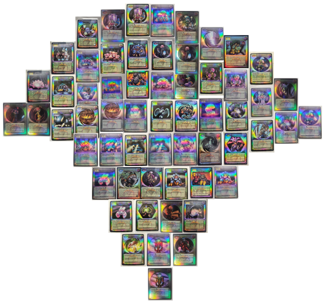 You Pick - Underneath Foils - Magi Nation Duel (MND) TCG/CCG Cards Rare/Uncommon
