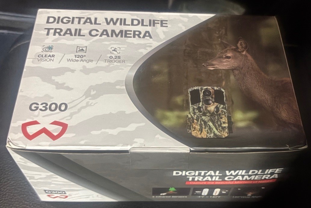 NEW 3pack WOSODA 36MP 1920P Trail Camera with Night Vision and Motion Activation