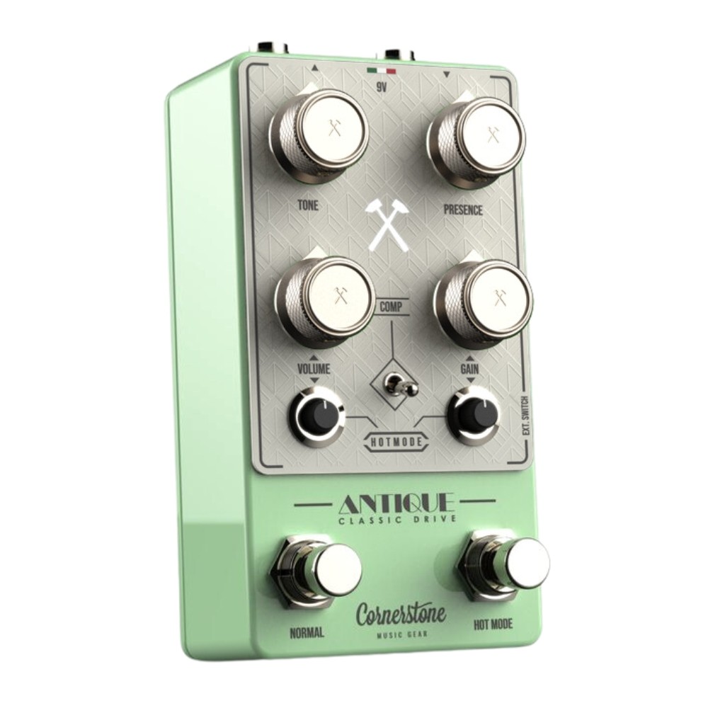 Cornerstone Antique V3 Classic Drive Pedal - Surf Green