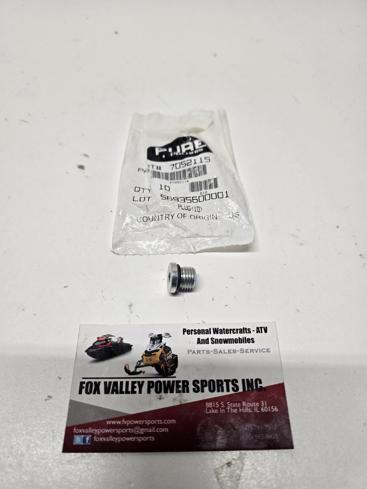 1995-09 BRAND NEW OEM POLARIS MAGNETIC PLUG 7052115