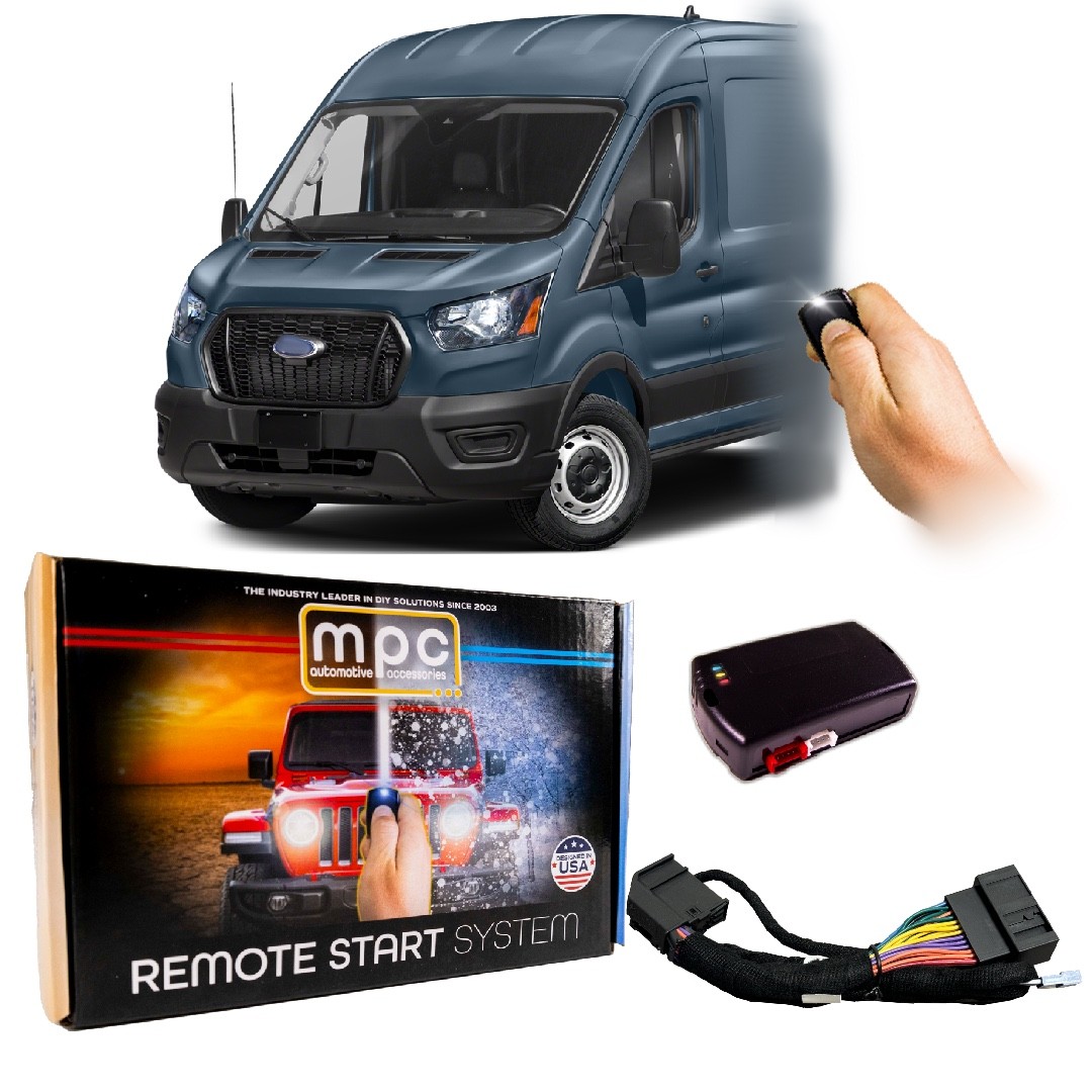 Remote Start Kit For Ford Transit 2022-2027 | w/ 12" screen ONLY | Plug and Pla