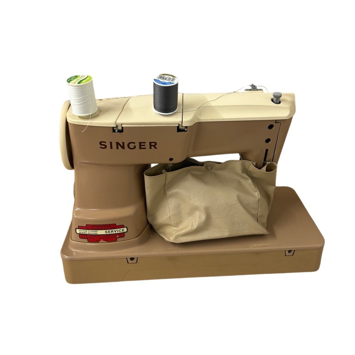 Singer 403A Vintage Sewing Machine w Case