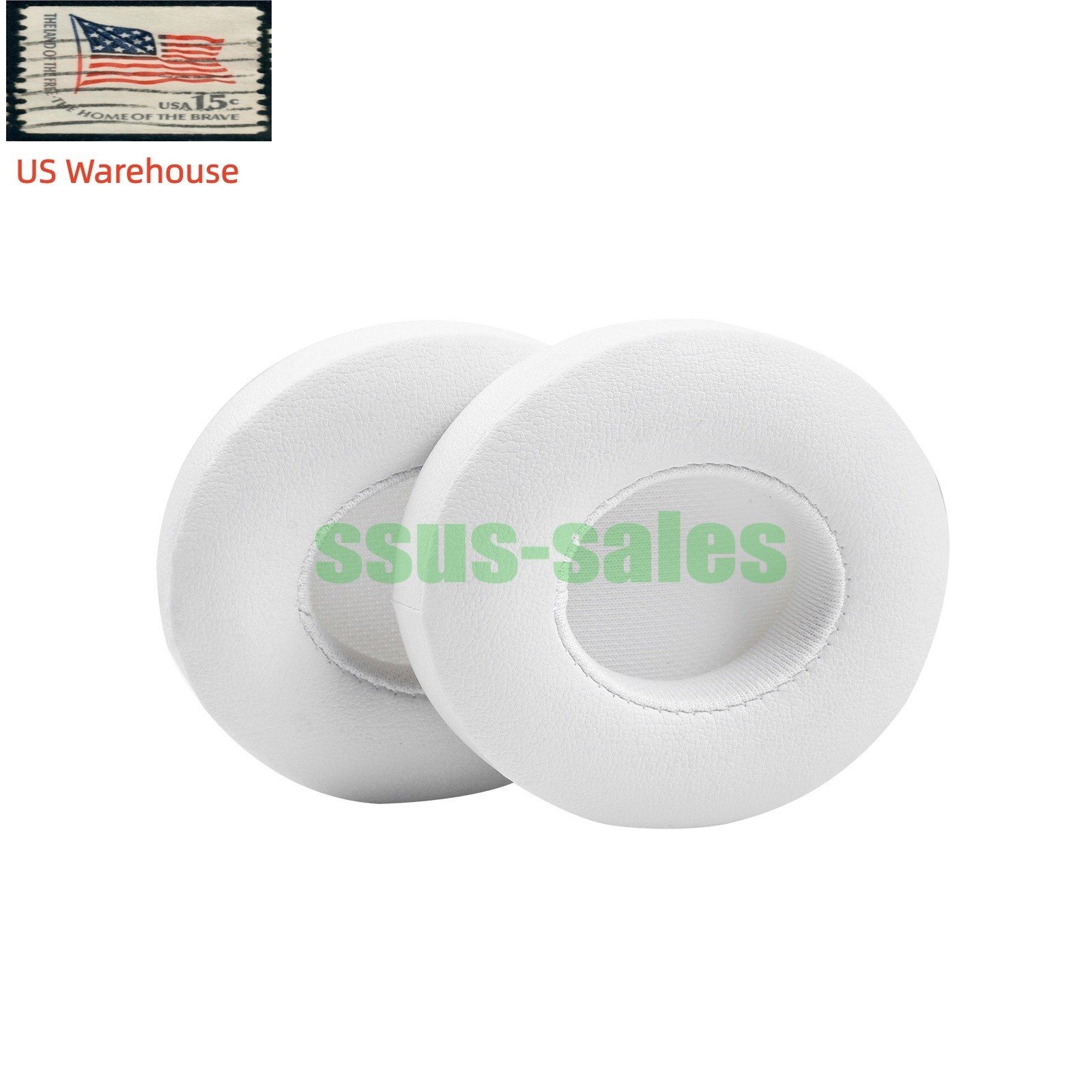 White Ear Pads Wireless (Bluetooth) Beats SOLO3 SOLO2 Headphones precise hole US
