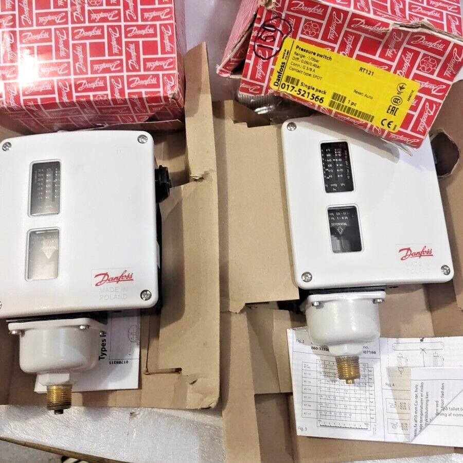 For Danfoss 017-521566 Pressure switch, RT121, 1 bar-