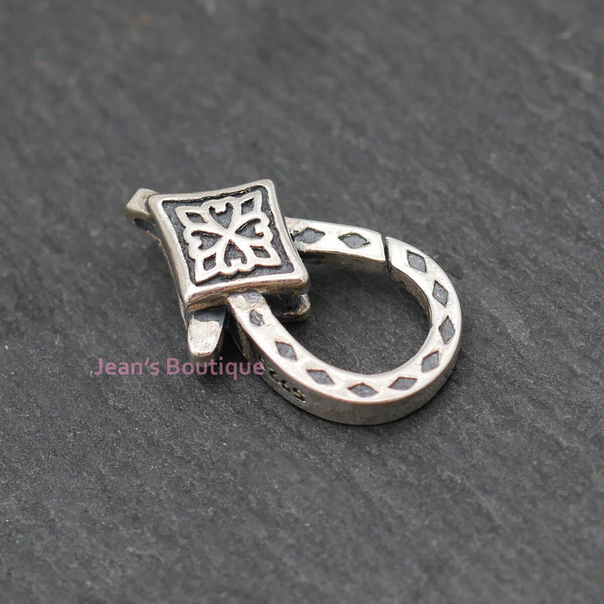 925 Sterling Silver Retro Lobster Claw Clasp for Bracele Necklace  A5254