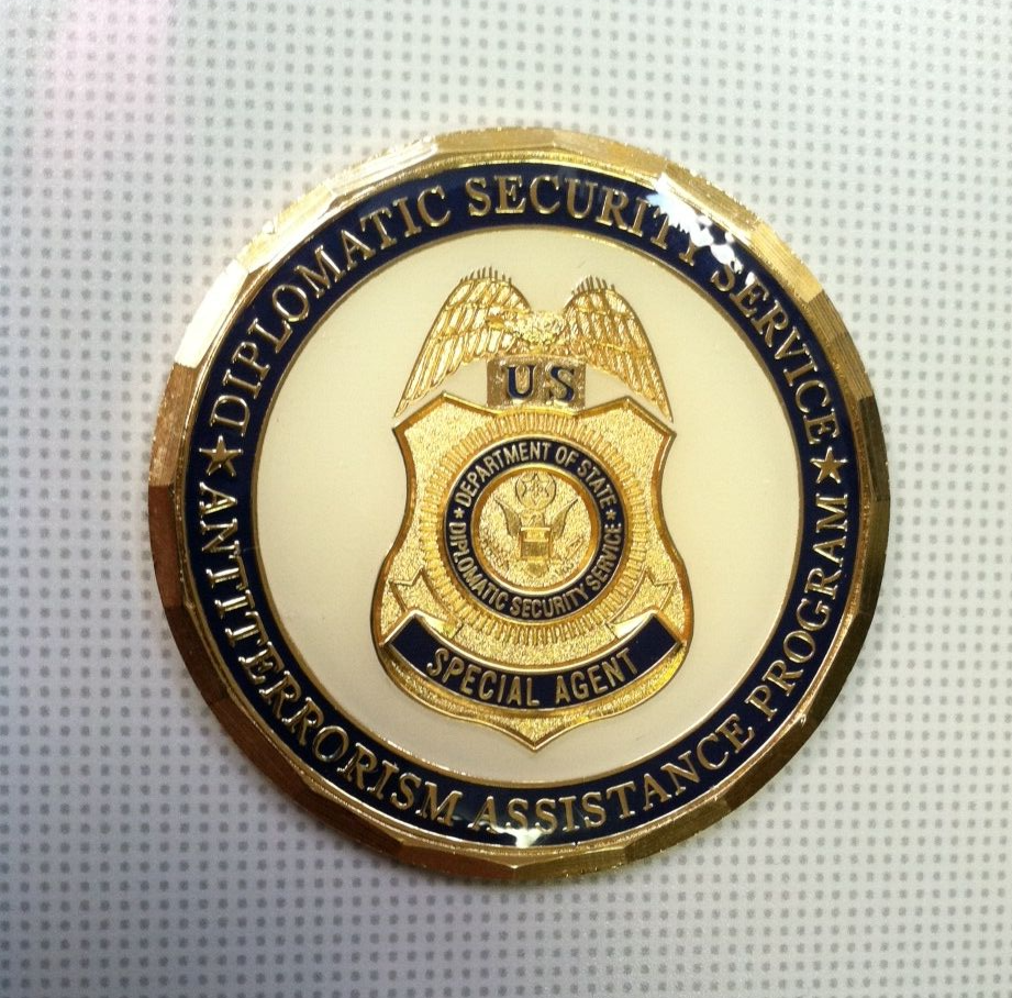 Diplomatic Security Service Coin Antiterrorism Assistance Program Challenge coin