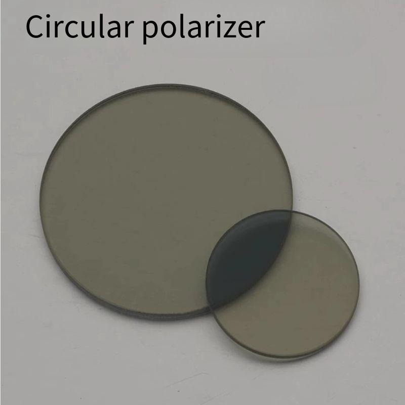 Circular CPL Polarizer 380-700nm Visible ≥99.9%Polarization Optical Glass Filter