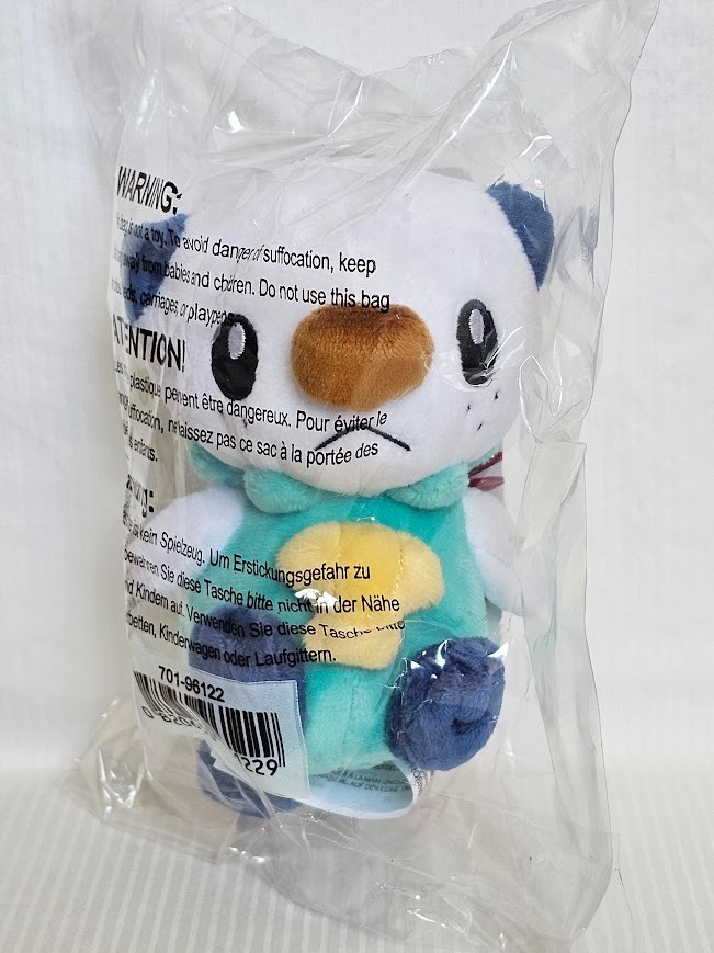 Pokemon Center Original Oshawott Sitting Cuties Plush
