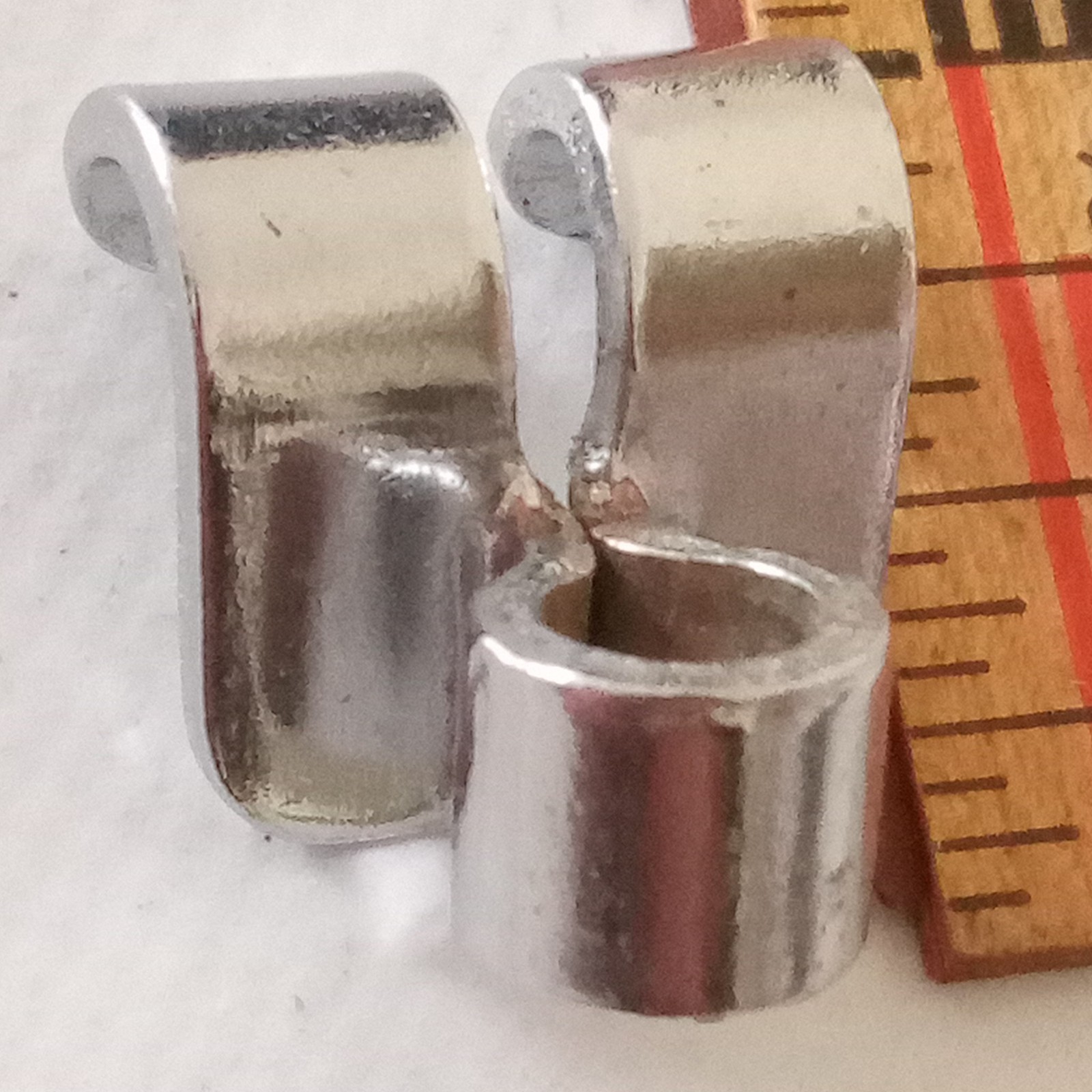 Rogers Chrome-Steel T-Rod Claw Wood Hoop Rim Tom/Snare Drum Gretsch COS Vintage