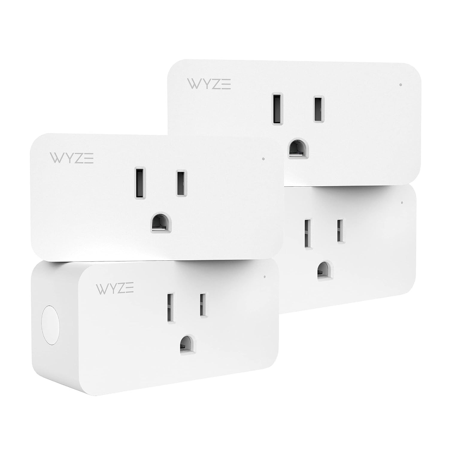 Smart WiFi Plug Bundle - Control with Voice, App & Scheduling, 1650 Watts Power