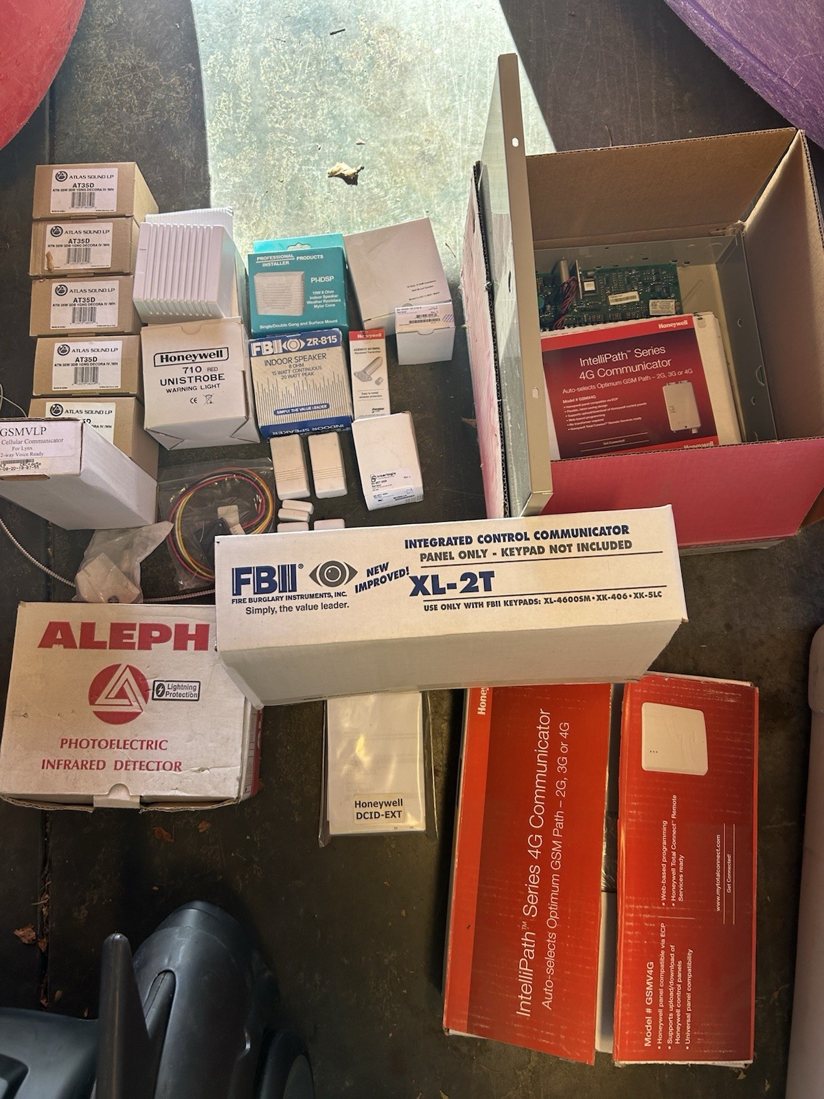 Security Systems Miscellaneous Items Lot of 10