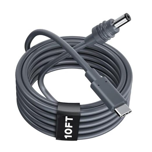 Starlink Mini USB-C to DC Power Cable, Max 100W Input USB Type C to DC 3M