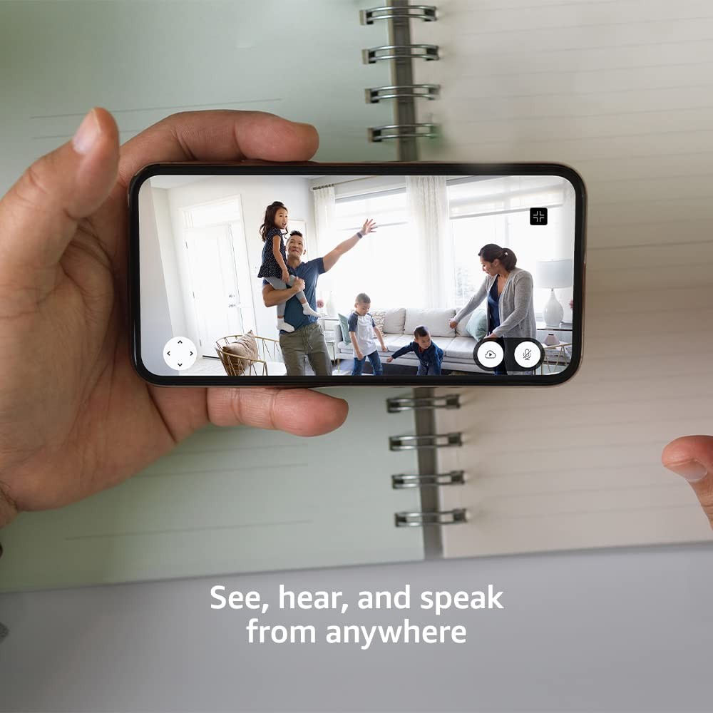 Blink Mini Pan-Tilt Camera (Newest Model) Rotating Indoor 1080p Security Camera