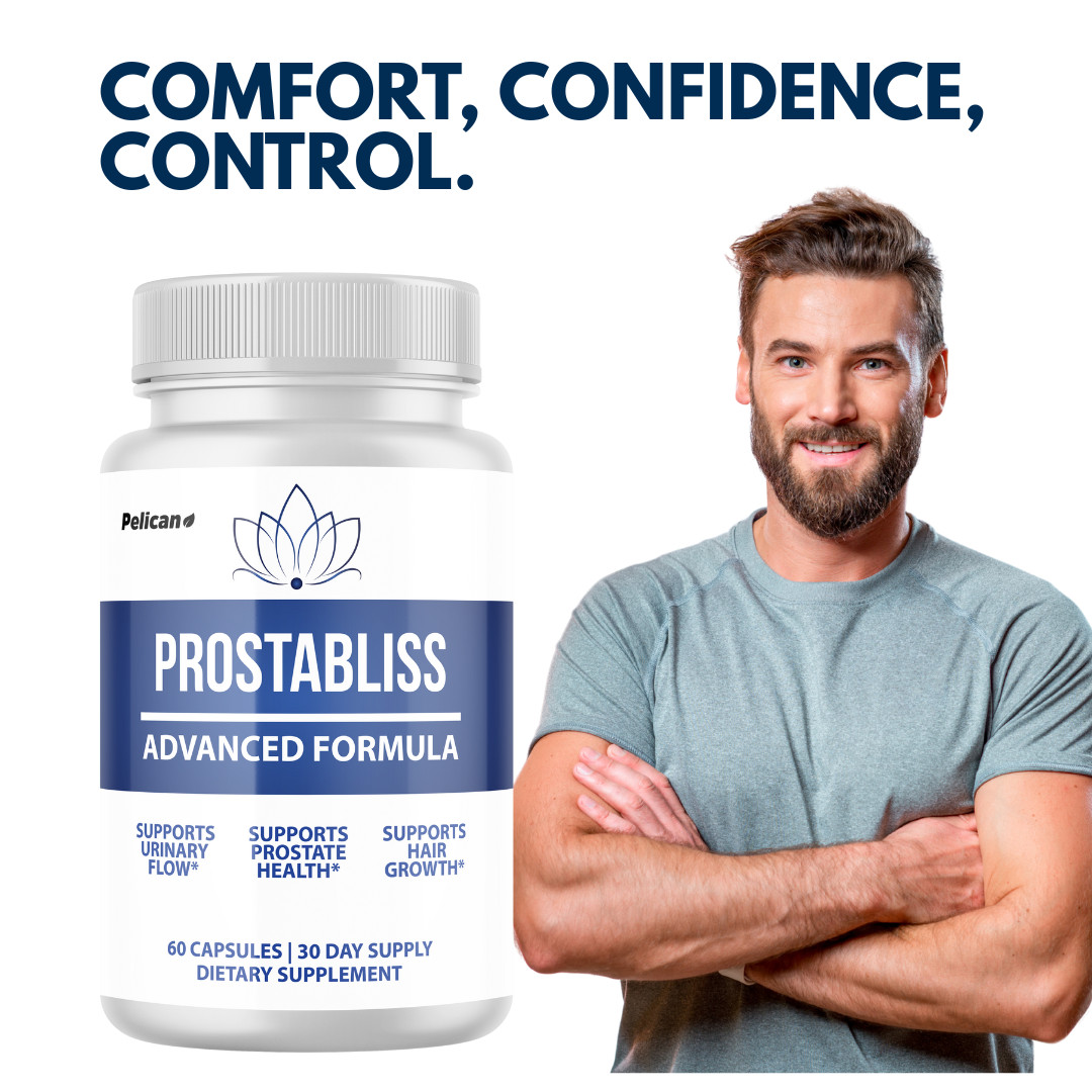 ProstaBliss- Prostate Support- 2 Bottles- 120 Capsules