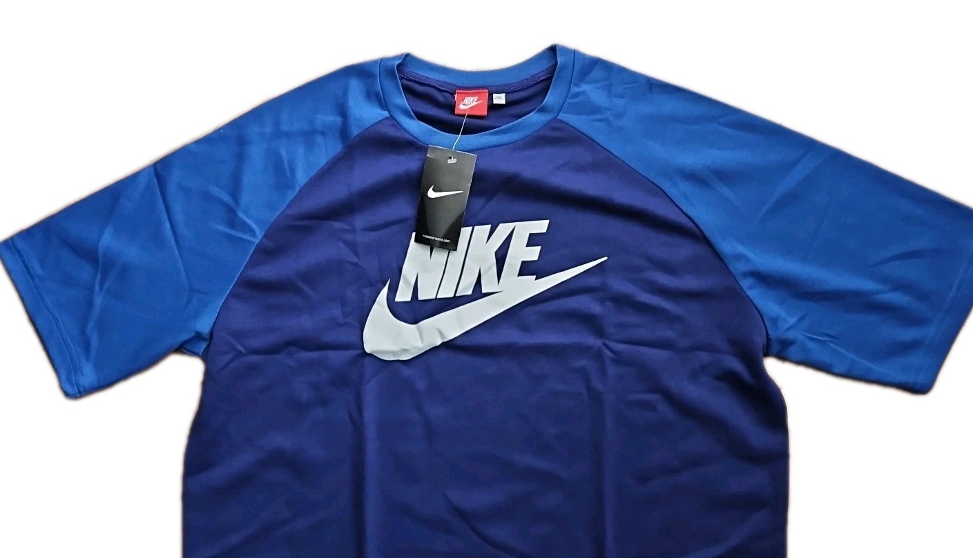 Men Nike T-shirt and Short Set, Sweat Shorts Printed 2 Peice Set 4XL(44-46)