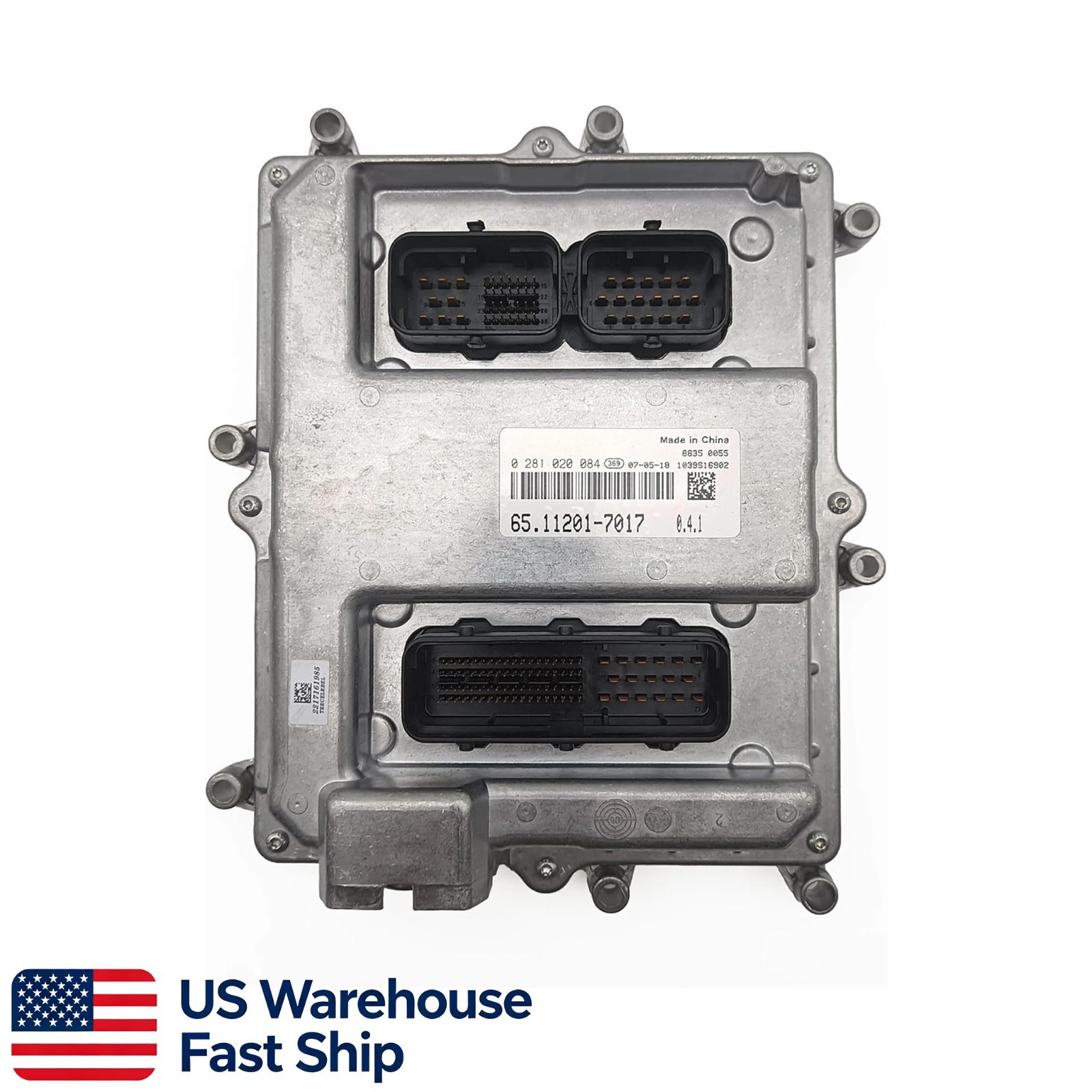 0281020084 65.11201-7017 For Doosan Ecu Controller DX225 DX140 DX140LC Excavator