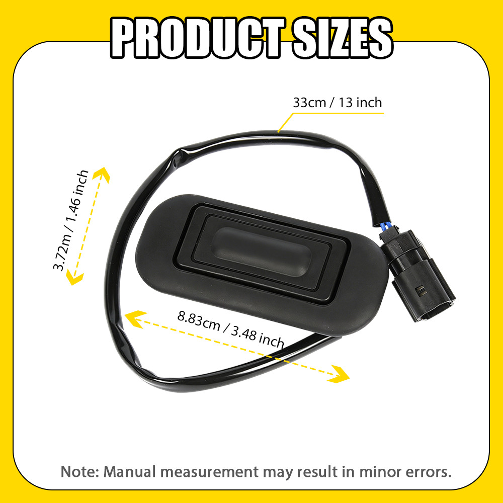 Tailgate Release Button Trunk Switch for 2010-17 Chevrolet Equinox GMC Terrain E