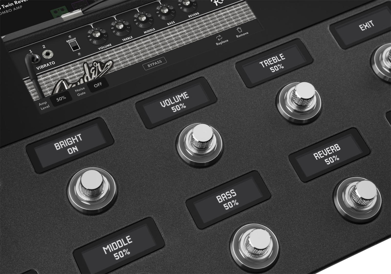 Fender Tone Master Pro Multi-Effect Guitar Processor w/ Instrument Cable