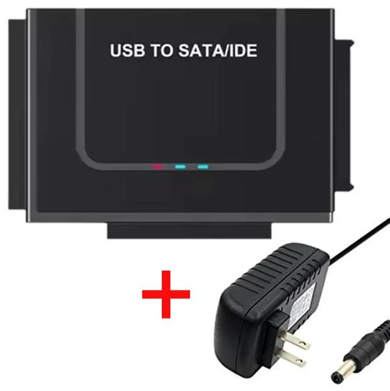 USB3.0/USB C to IED SATA Adapter, External Hard Drive Reader Converter SATA USB
