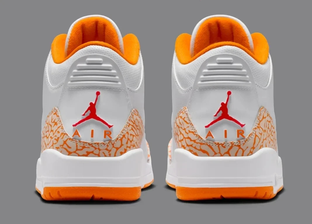Size US 7-12 Jordan 3 “Orange Citrus” 2026 (MEN)
