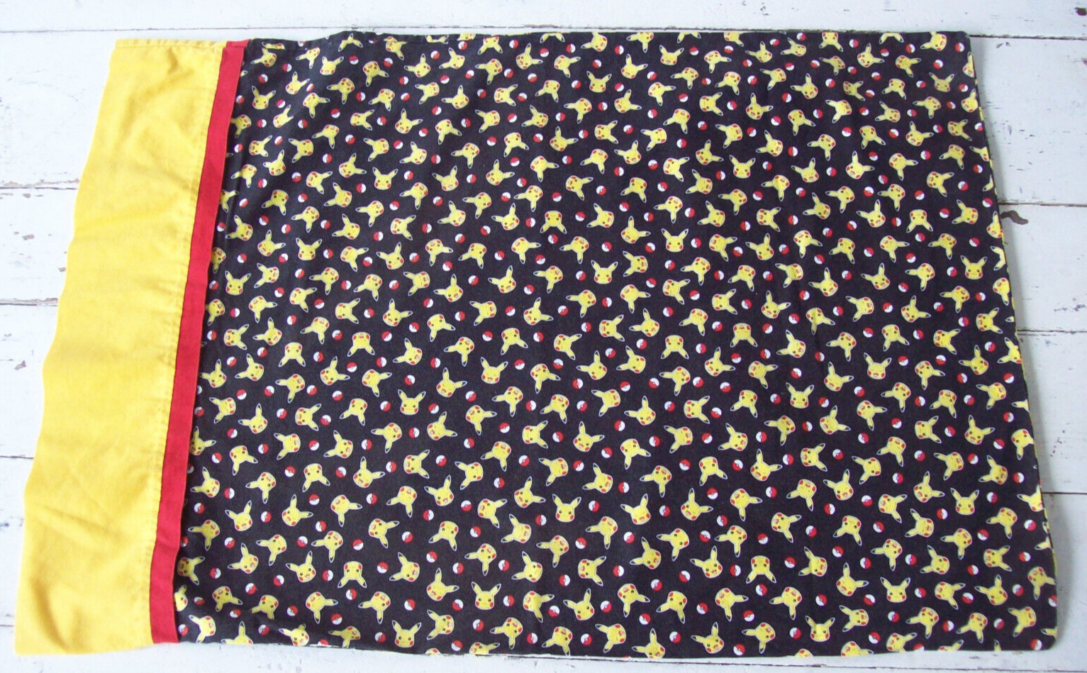 POKEMON PIKACHU STANDARD SIZE PILLOWCASE~COTTON