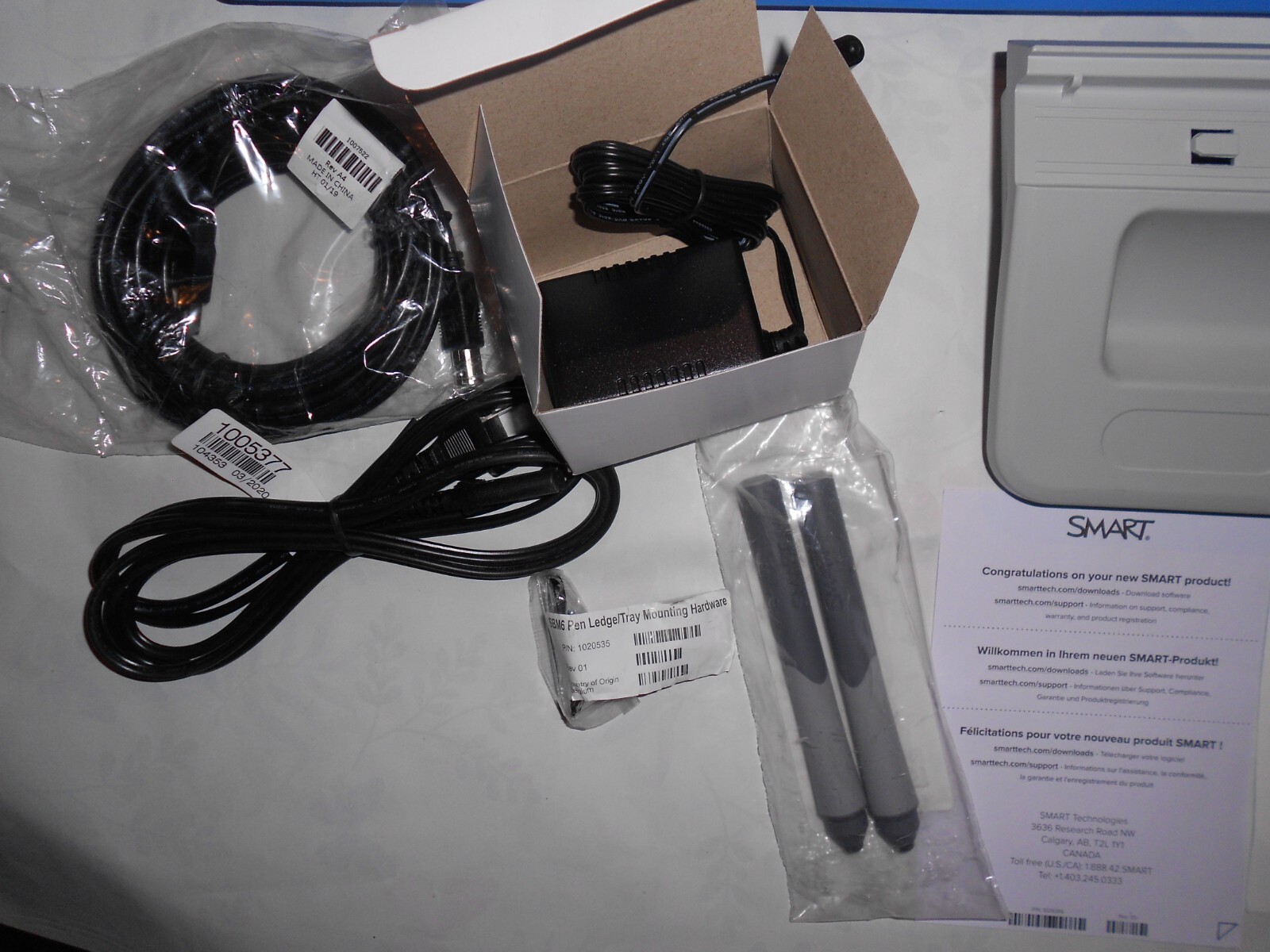 SBM685 Pen Tray SMART Board M685 Interactive Whiteboard Replacement Kit Part